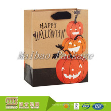 Diseño innovador de Halloween Offset Printing Factory Comercio al por mayor de encargo Goodie Paper Gift Bags en línea
